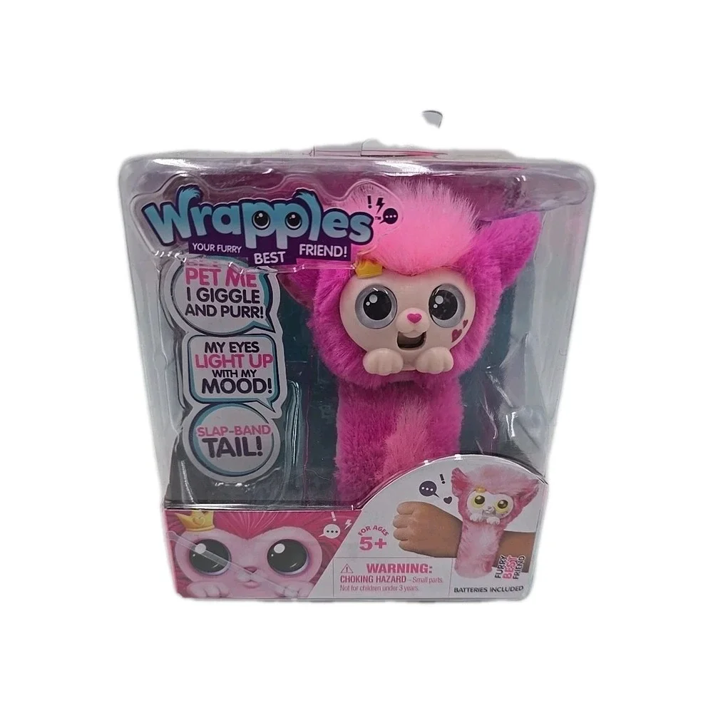 Little Live Pets Wrapples Furry Best Friend Princessa Interactive Toy Pink